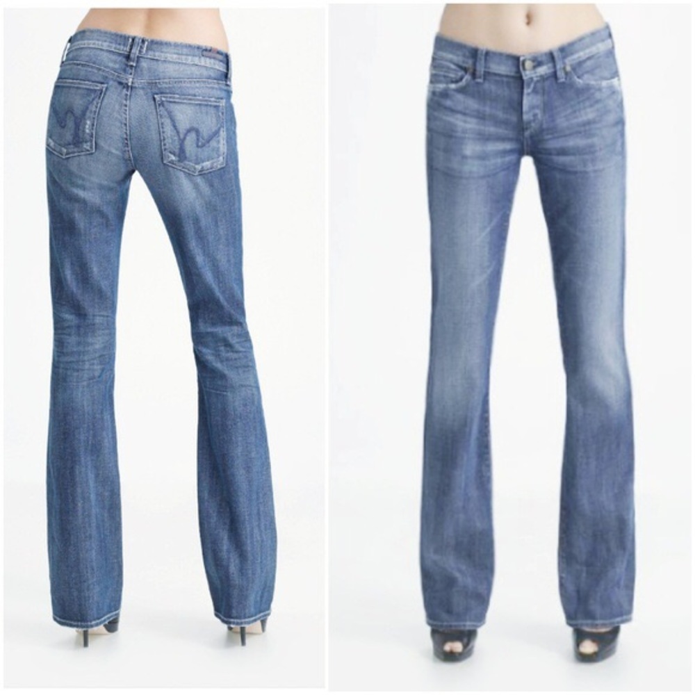 Citizens of Humanity Low Rise Bootcut Jeans